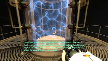 Portal 2 HD Walkthrough: [10] Chapter 6 "The Fall" (part 2)