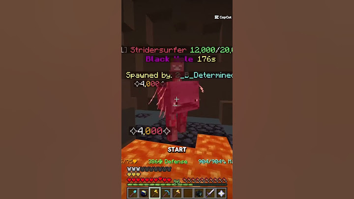 NEW Strider Hunting!!! #minecraft #skyblock #hypixel