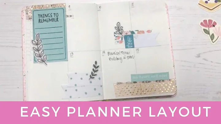 Easy Planner Spread