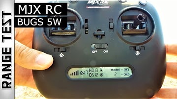 MJX RC BUGS 5W Range Test - INCREDIBLY FAR