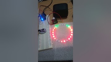 D1 mini +Sound Reactive WLed + 24 Led Ring Test 2