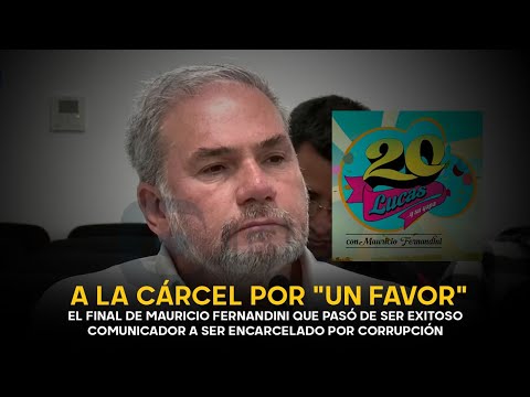 Mauricio Fernandini a prisión preventiva: así fue el final del conocido conductor de TV