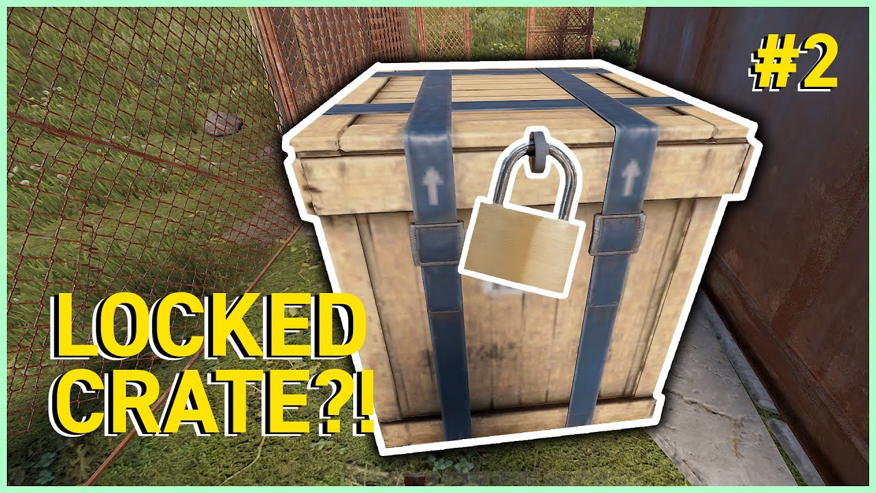 What’s Inside the Locked Crates?! (Rust Solo Survival #2)