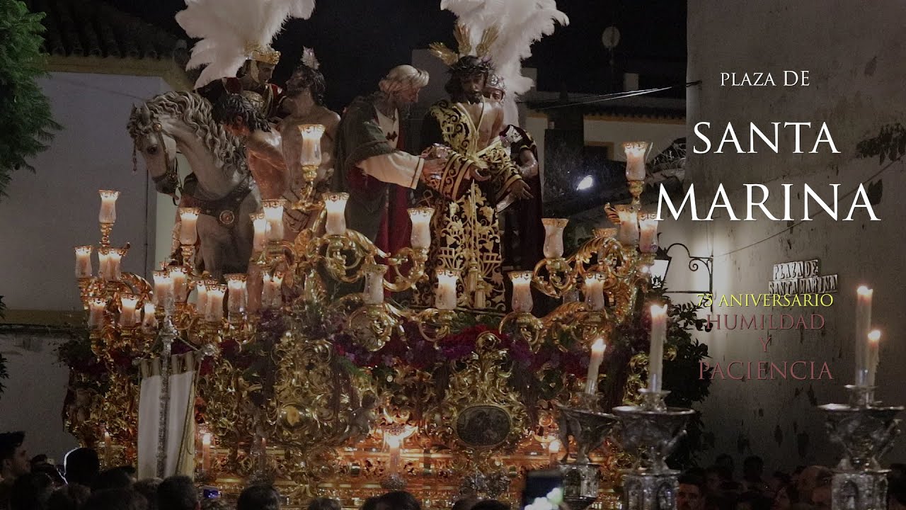 HUMILDAD Y PACIENCIA ROSARIO DE CÁDIZ LA AMARGURA 2018 BAJO PALIO CARIDAD CÓRDOBA