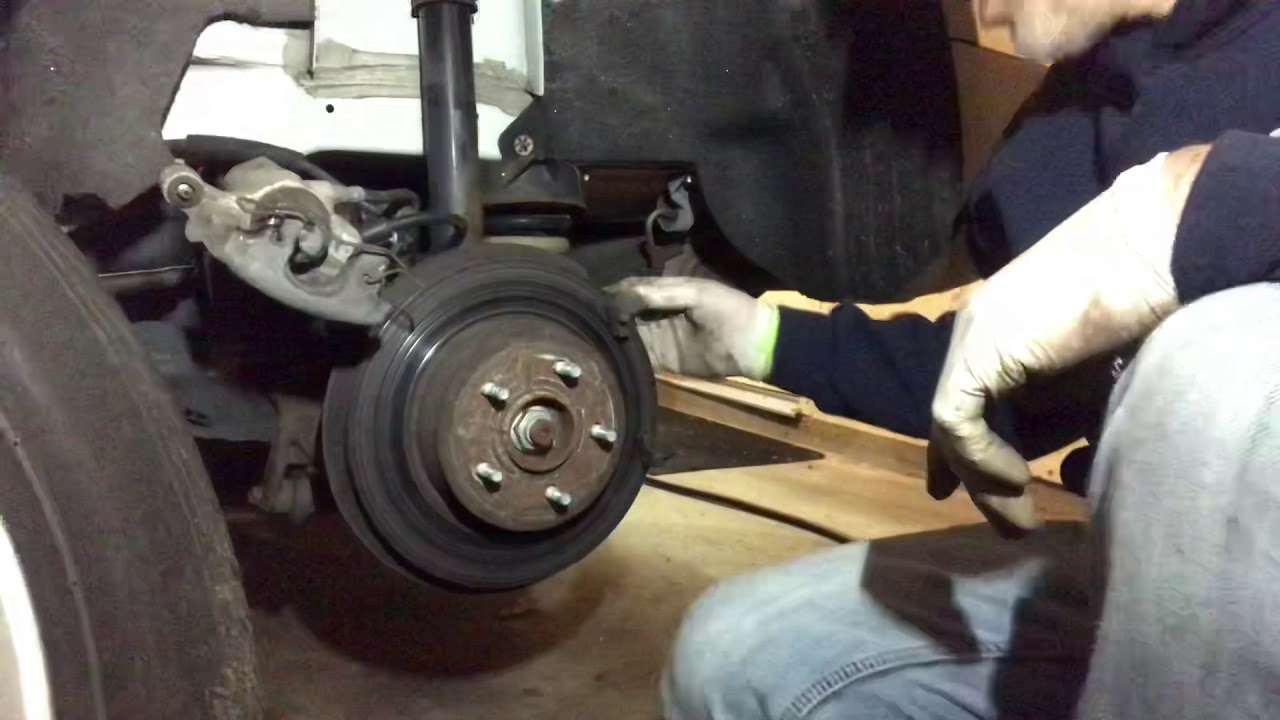 Ford Escape rear brakes part 1 - YouTube