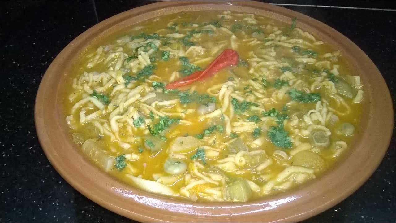 Recette de la Bouftata el Meketaa Kabyle d'Algérie وصفة البوفتاتة أو المقطعة القبائلية الجزائرية