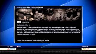 NHL 13 : The Creation of my Be A Pro - Left Wing Sniper