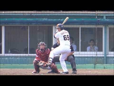 読売ジャイアンツ　市川友也　打撃フォーム