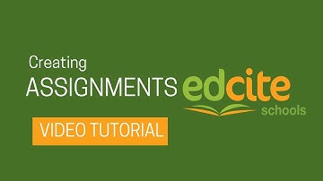 Creating Assignments