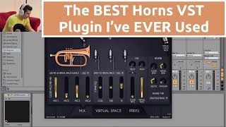 The BEST Horns VST Plugin I've EVER Used (VHorns Brass Section Review) screenshot 4