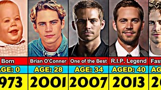 Paul Walker Transformation From 0 to 40 Year Old (Updated)