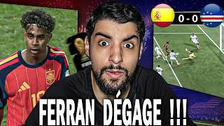 FERRAN, LAISSE NOUS TRANQUILLES !!! | Espagne 0 vs 0 Cap-Vert (CDM 2026)
