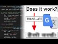 Let&#39;s Recreate Google Translate! | Model Training