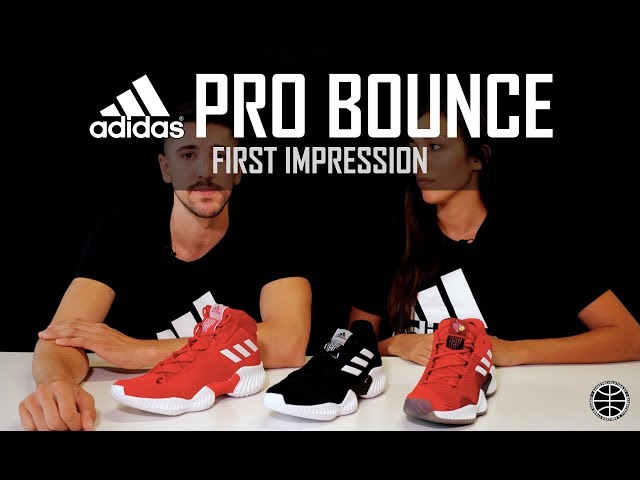 BOUNCE TOMA - ADIDAS PRO BOUNCE - FIRST YouTube