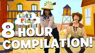 Let's Play Full Episodes | Let's Play Marathon | 8 HOUR Compilation for Kids | ZeeKay Junior