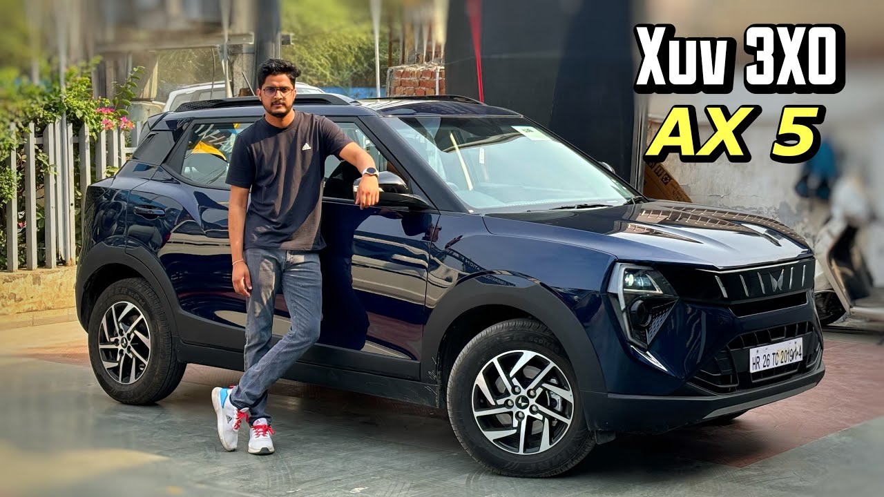 Mahindra Xuv 3xo Ax5 Diesel Manual Detailed Review On Road Price 