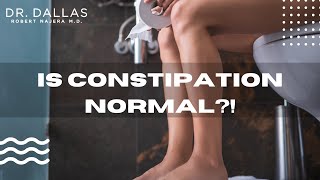 IS IT NORMAL TO BE CONSTIPATED AFTER SURGERY?!