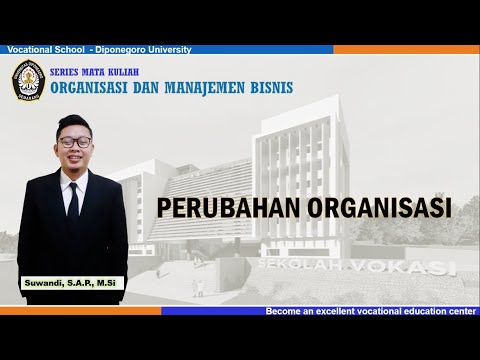 Video: Apakah perubahan organisasi?