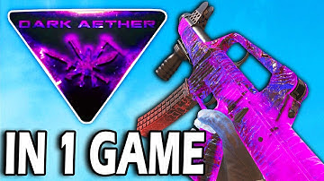 Unlocking DARK AETHER in ONLY 1 GAME, FOR THE FINAL TIME WITH PRIMARYS USING THE LAPA DLC SMG😞