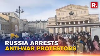 Russia-Ukraine War: Massive Anti-war Protest Break Out In Moscow, Thousands Detained