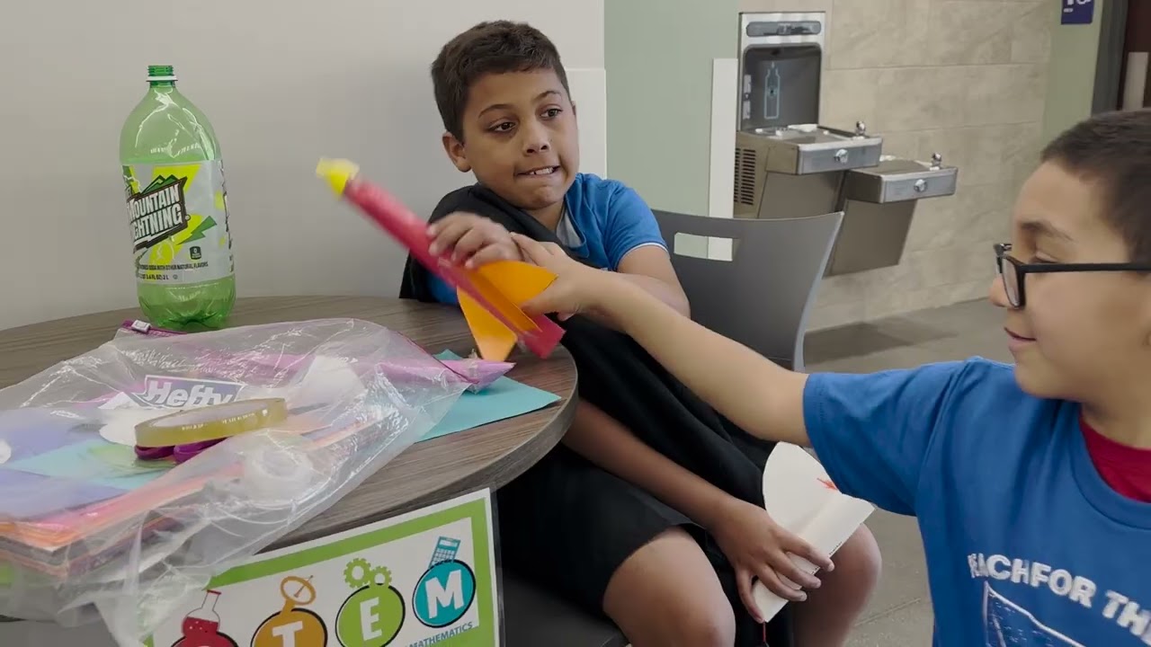 D2 students rocket launching competition Spring 2024