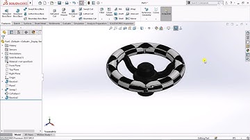 solidworks part design (steering)