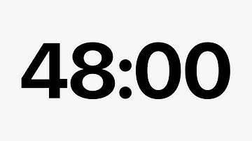 48 Minute Timer