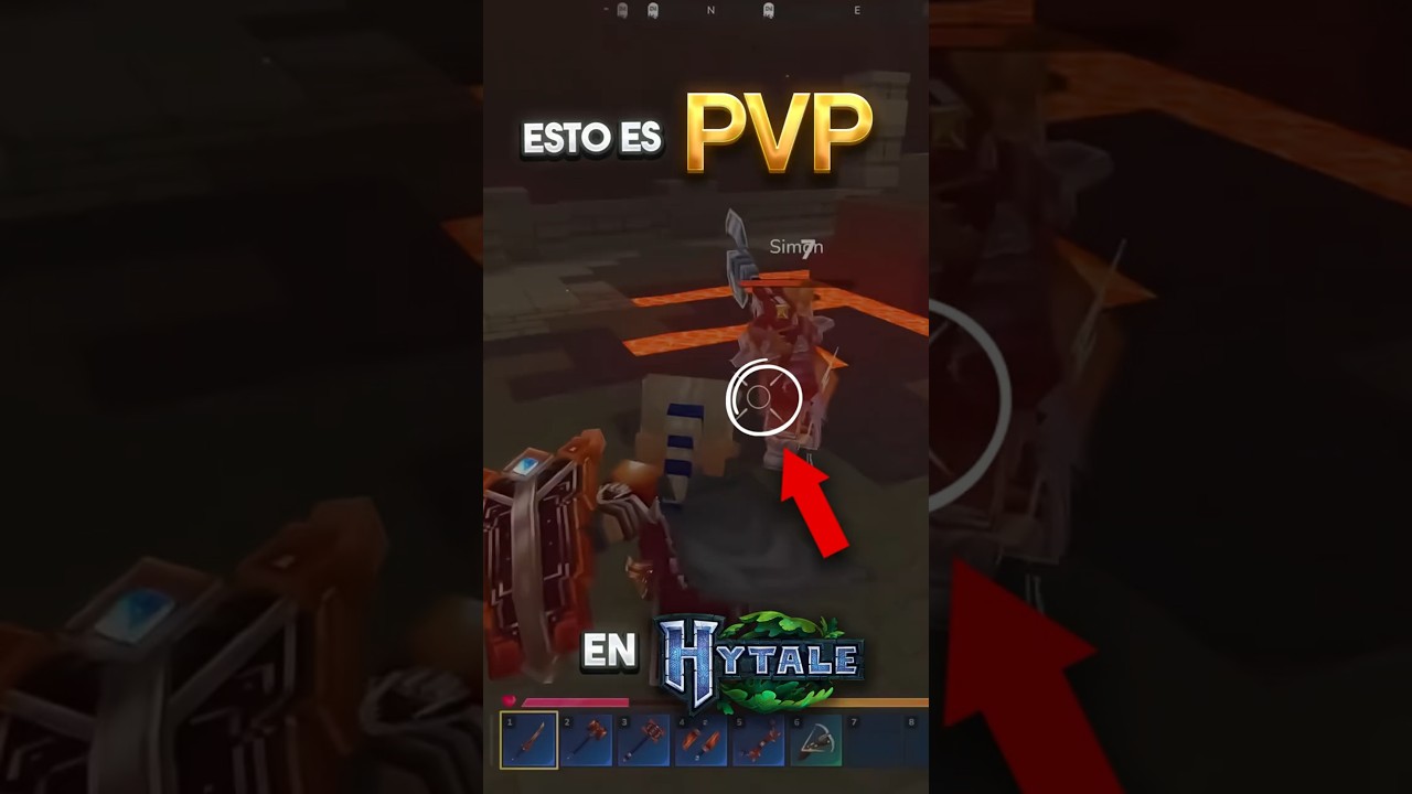 Salió gameplay REAL de PVP en Hytale… y esto es serio