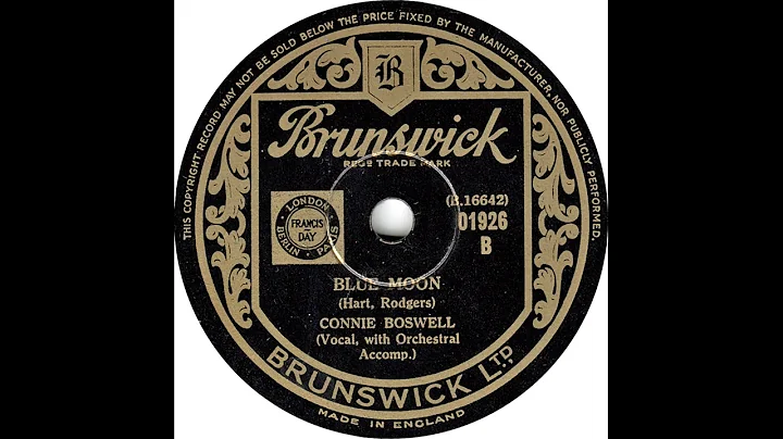 Connie Boswell - Blue Moon(1935)