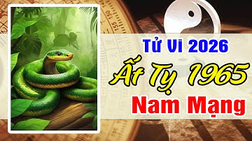 Tử Vi Nam Mạng Tuổi Ất Tỵ 1965 Năm 2026 Bính Ngọ