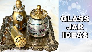 3 Amazing Glass Jar Ideas; EASY DIY/GREAT GIFT IDEA