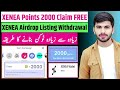 XENEA New Airdrop Event + Quiz Answers 🚨| XENEA Claim Unlimited GEM Points ⚡| XENEA Listing Update 🎯