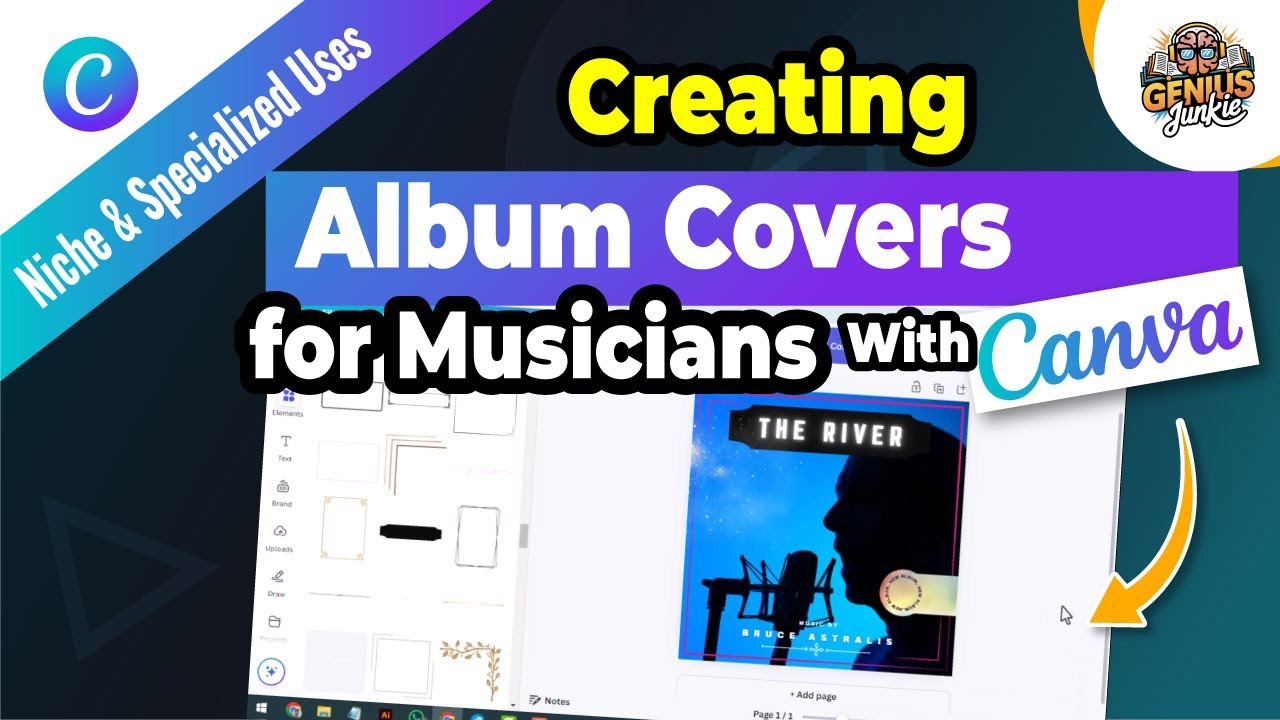 How to Design Album Covers with Canva: Step-by-Step
