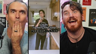 ✨Literally✨ Translating Indian Songs (Compilation 1-25) REACTION!!!