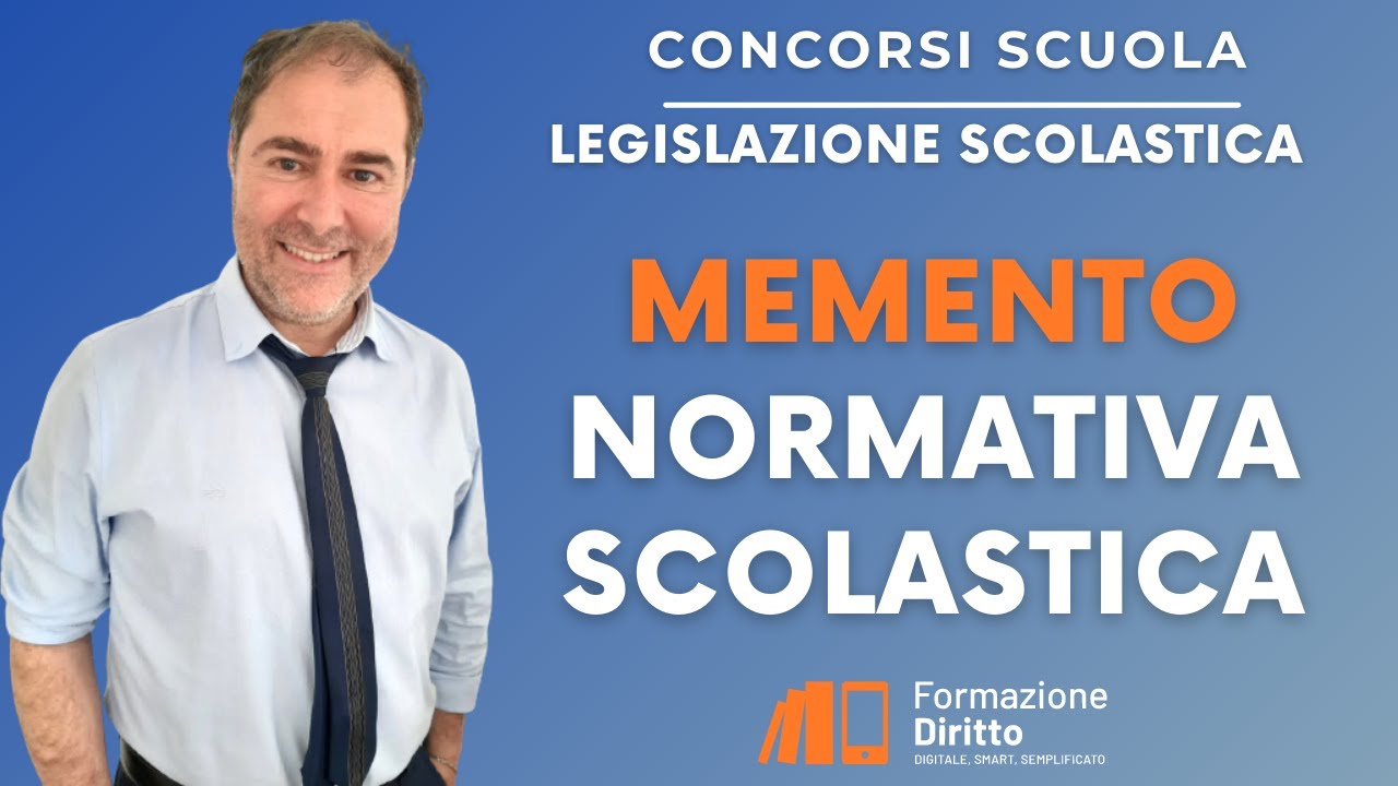Normativa scolastica: veloce riepilogo generale