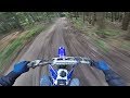 YZ 125 FULL SPEED - Riding on Unknown Trails