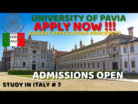 University of Pavia - Study in Italy # 7 - Admission procedure Urdu and Hindi Part 1.