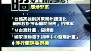 20100826曾是國民黨黨營事業的昭淩工程 曾涉及行賄弊案 綠營質疑背景不單純三立新聞