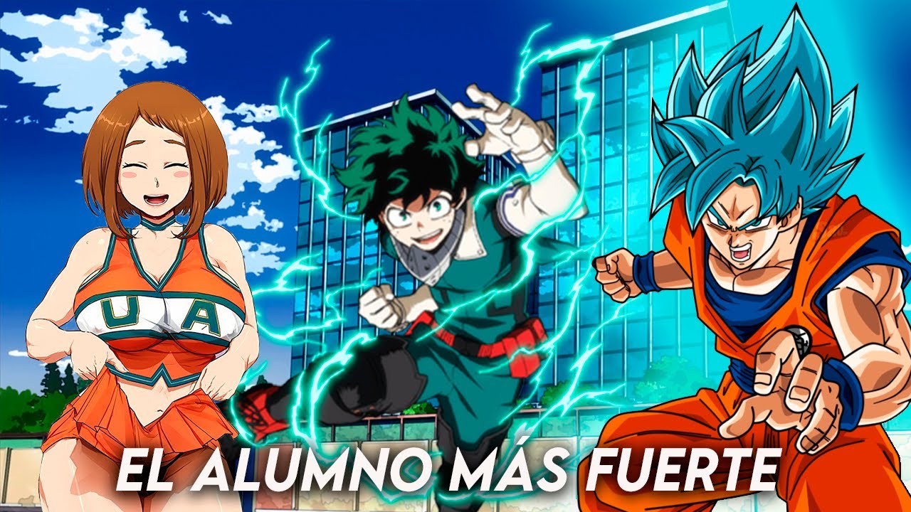 COMO GOKU SE SAIRIA CONTRA PERSONAGENS DE BOKU NO HERO 