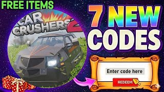 *SECRET UPDATE!* | Car Crushers 2 CODES 2026 (ROBLOX Car Crushers 2)