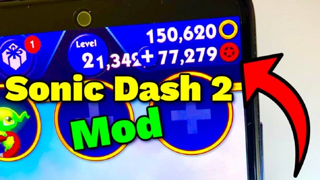 How to Hack Sonic Dash 2 - Unlimited Red Rings and Gold Rings Mod - YouTube