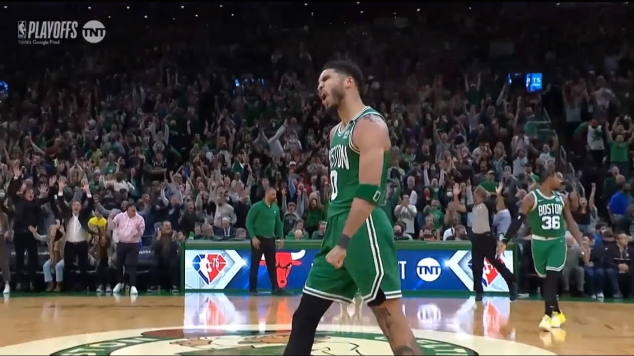 NBA TV on X: CELTICS SWEEP NETS 🧹 Jayson Tatum and Jaylen Brown