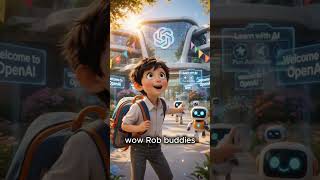 “One step into OpenAI… everything changed #AI #Future #Innovation #OpenAI #KidsLearning #TechFuture