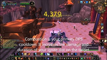 Basic fire-mage how to DPS guide.