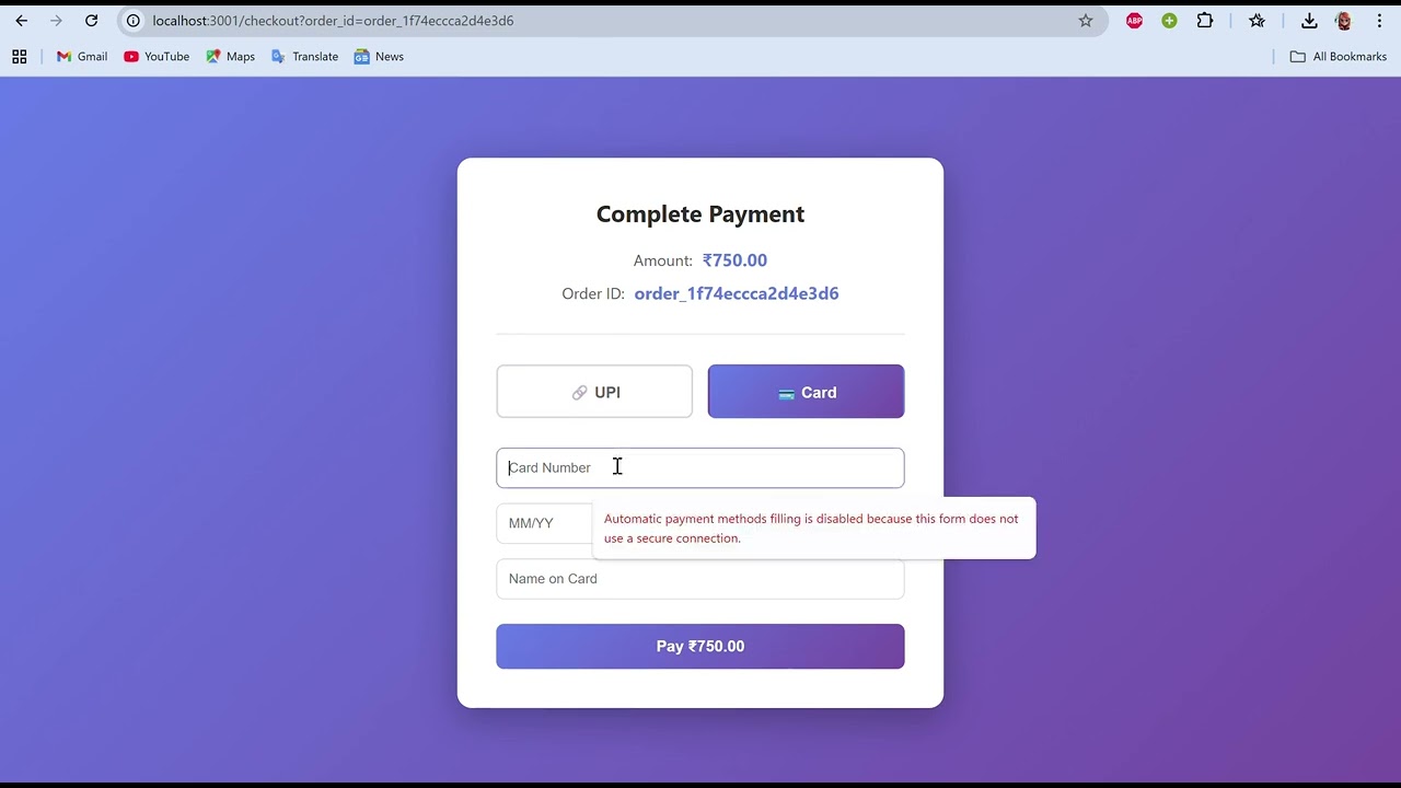 payment gateway with multi method processing and hosted checkout
