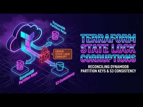 Terraform State Lock Corruptions: Reconciling DynamoDB Partition Keys & S3 Consistency