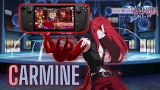 Steam Deck: UNDER NIGHT IN-BIRTH Exe:Late[st] - Carmine Story