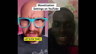 Monetization settings for your YouTube channel. #feedshorts #explorepage #monetization #shortsfeed