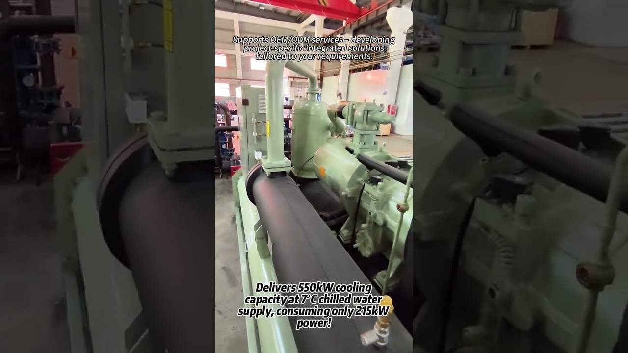 Heat Recovery Water - Cooled Screw Chiller Unit