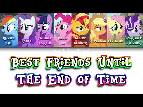 Best Friends Until The End Of Time ft. Starlight u0026 Sunset - My Little Pony (Line Redistribution)
